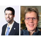 Photographs of Dr Javier Escudero and Dr Emma Wood