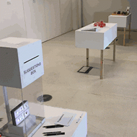 Photograph of Pint of Science 2018 exhibition