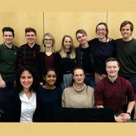 Photograph of our current SPRINT MND/MS PhD students