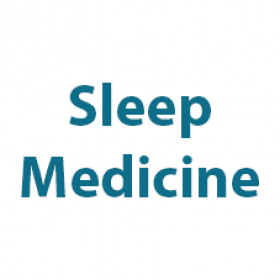 text 'Sleep Medicine'
