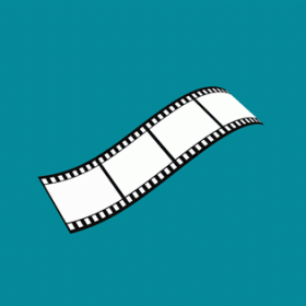 Film strip cartoon